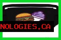 A Perfect Pair: A Burger And A Grape Snow Cone